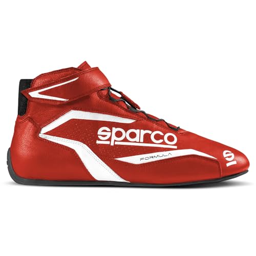 Sparco Unisex Formula 8856-2018 Stiefel, Größe 40, Rot/Weiß Bootsschuh, Standard, EU von Sparco