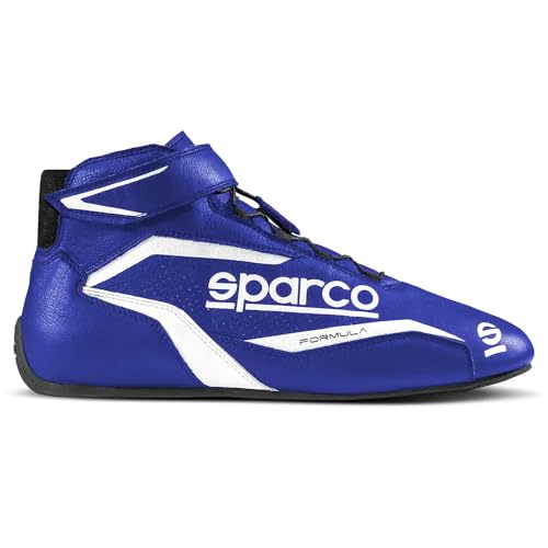 Sparco Unisex Formula 8856-2018 Stiefel, Größe 43, Blau/Weiß Bootsschuh, Standard, EU von Sparco