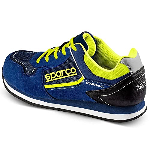 Sparco Unisex Gymkhana Industrial Shoe, Blue, 43 EU von Sparco