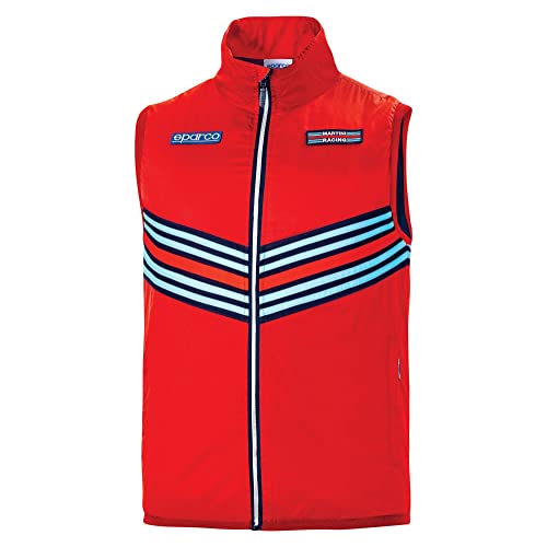 Sparco Unisex Martini Jacke, Rot, Large Sparco Unisex Martini Jacke, Rot, Large von Sparco