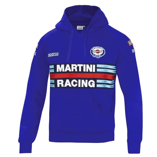 sparco Unisex Martini-r Größe M Blau Sweatshirt, M von Sparco