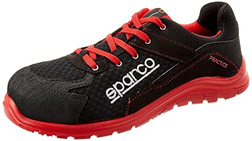 Sparco Unisex Practice Industrial Shoe, Black, 40 EU, Schwarz von Sparco