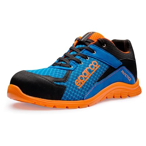 Sparco Unisex Practice Industrial Shoe, 44 EU, Blau von Sparco