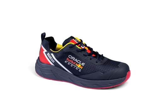 Sparco Unisex Milton Brandschutzschuhe, Blu Navy/Rosso, 42 EU von Sparco