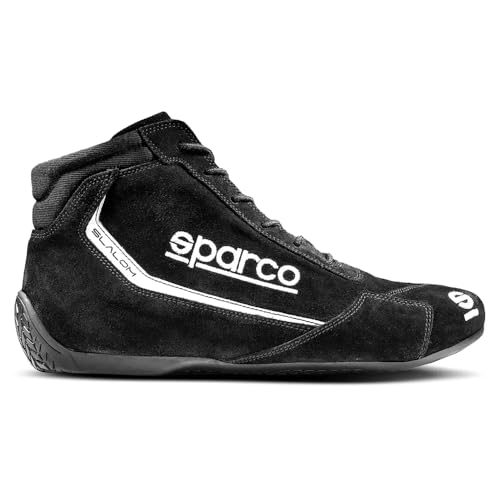 Sparco Unisex Slalom 2022 Stiefel, Schwarz Bootsschuh, Standard, Größe 41 EU von Sparco