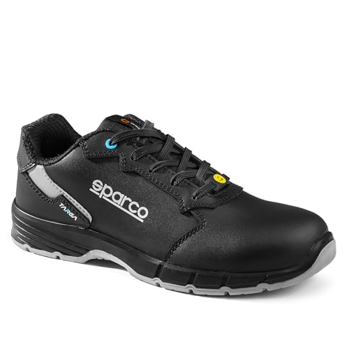 Sparco Unisex Targa Industrial Shoe, Nero e Grigio, 46 EU von Sparco