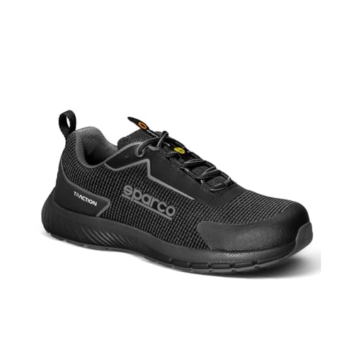 Sparco Unisex Traction S1ps Fuji Brandschutzschuhe, Schwarz, 45 EU Sparco Unisex Traction S1ps Fuji Brandschutzschuhe, Schwarz, 45 EU von Sparco