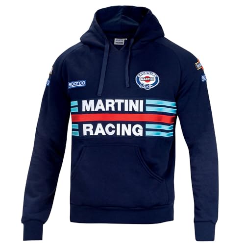 Sparco Unisex's Martini Racing Sweatshirt Standard Erwachsene, bunt, XL von Sparco