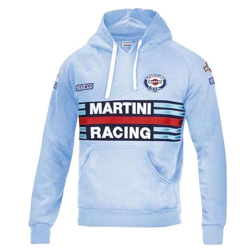 sparco Unisex Martini-r Größe M Himmelblau Sweatshirt, blau, M von Sparco