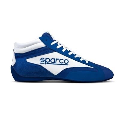 sparco Unisex S-Drive Mid Stiefeletten Größe 43 Marineblau/Weiß Bootsschuh, bunt, EU von Sparco