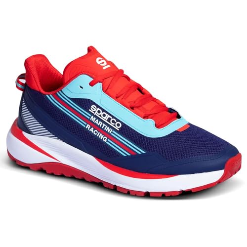 sparco Unisex Stiefeletten S-Run Martini-r Größe 44 Marineblau Bootsschuh, bunt, EU von Sparco