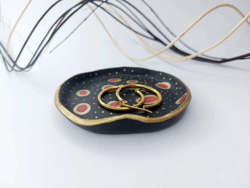 Ring Schale Ästhetisch Verlobung Schmuckschale Brautjungfer Geschenk Für Frauen Handgemachtes Schmuckhalter Raumgeschenk Muttertagsgeschenk von SparkleAndShineByD