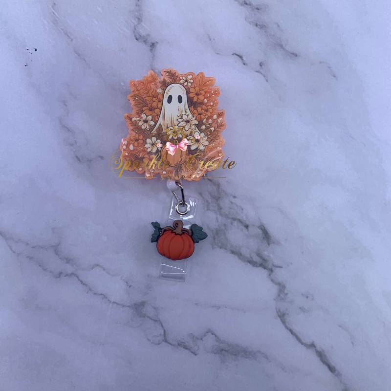 Abzeichen Reel|Krankenpfleger Geschenk|Acryl Herbst Geist Abzeichen|Herbst Blumen Reel|Notfall Reel|Tech Id Badge Reel|Herbst von MySparkleCraftDesign