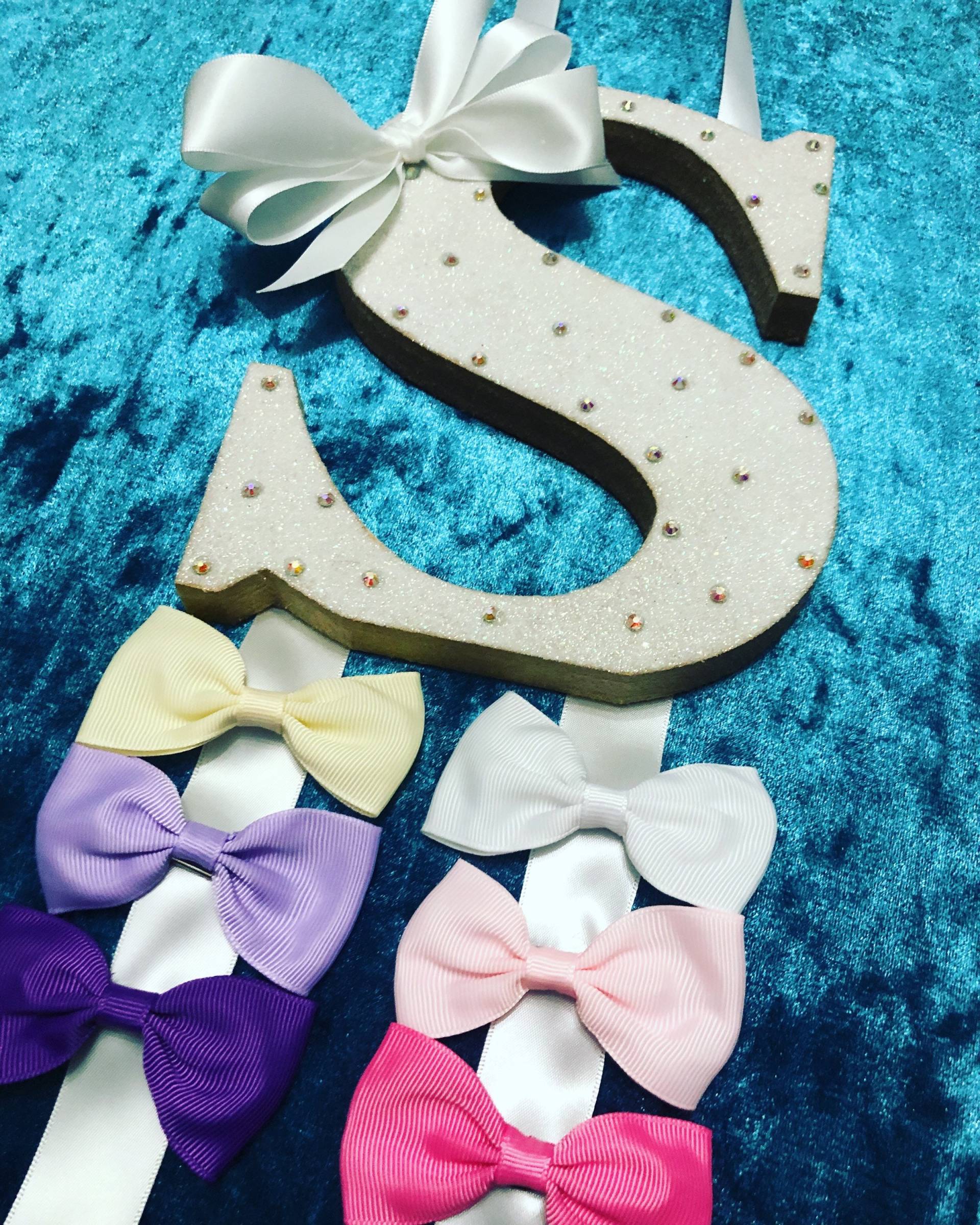 Ab Glitzer Schleifenhalter von SparkleManiaBoutique