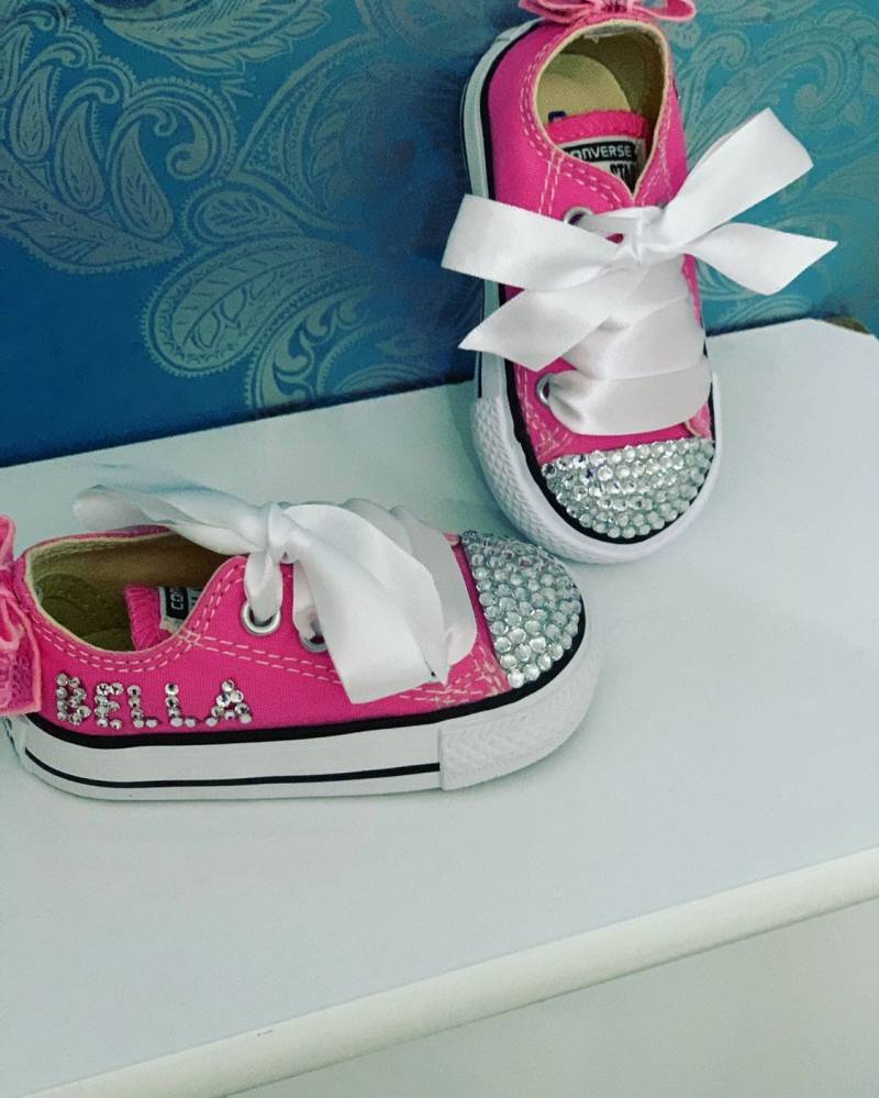 Pink Personalisierte Kristall Swarovski von SparkleManiaBoutique