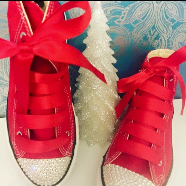 Rote Hohe Kristall Blicke Auf Sich von SparkleManiaBoutique