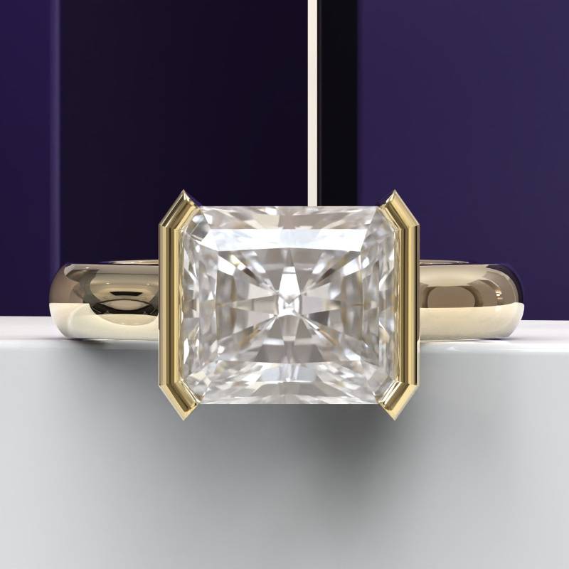 strahlender Diamantring Für Männer, Igi-Zertifizierter Diamant Ring Igi Zertifizierter Herrenring von SparklerJewelsStore