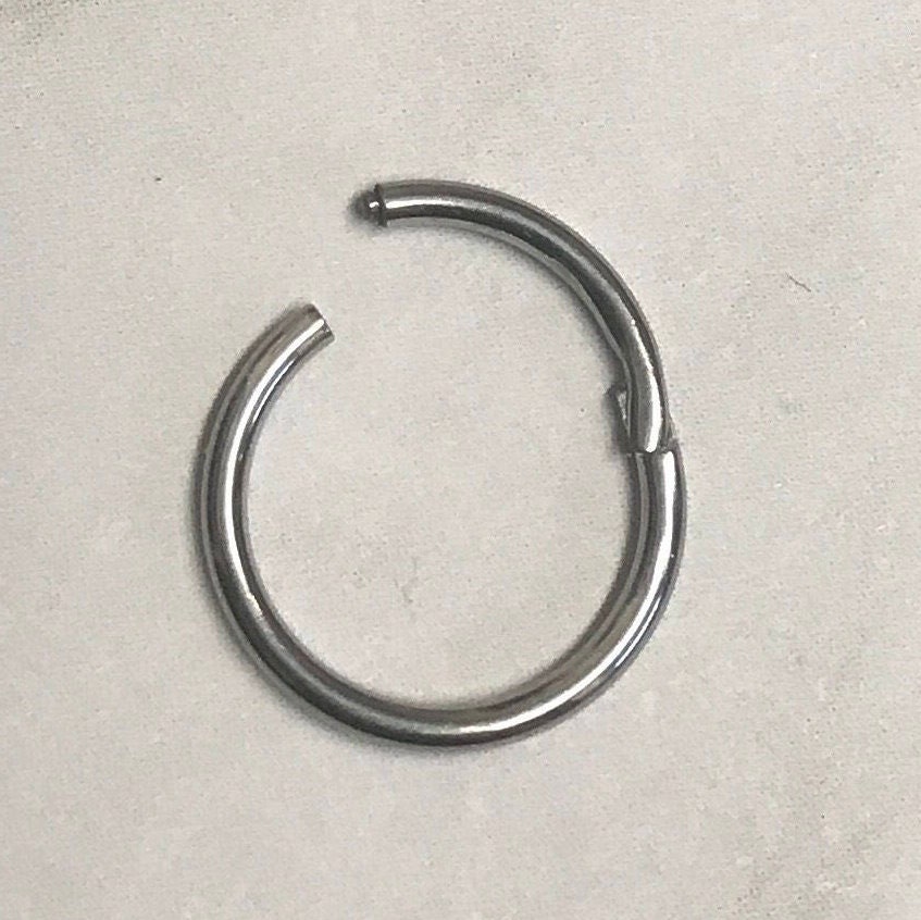 Titan Klapp Clicker Segmentring | 0, 8mm - 1, 6mm 20G 14G Uk Verkäufer Septum Ring Helix Daith Hoop Ohrknorpel Lip Nasenpiercing Titan Klapp Clicker Segmentring | 0, 8mm - 1, 6mm 20G 14G Uk Verkäufer Septum Ring Helix Daith Hoop Ohrknorpel Lip Nasenpiercing von SparklesbySaara