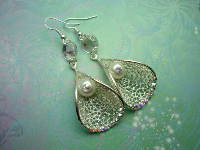 Einzigartige Funkelnde Braut Ohrringe - Kristall Geschenk Für Sie Hochzeit Einzigartige Funkelnde Braut Ohrringe - Kristall Geschenk Für Sie Hochzeit von SparklingDragonDesgn