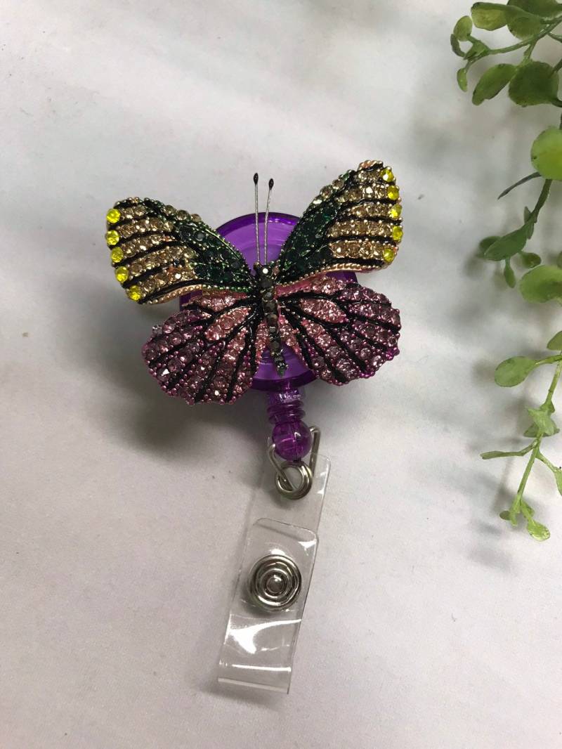 Jeweled Butterfly Versenkbare Abzeichenrolle Jeweled Butterfly Versenkbare Abzeichenrolle von Sparklingem