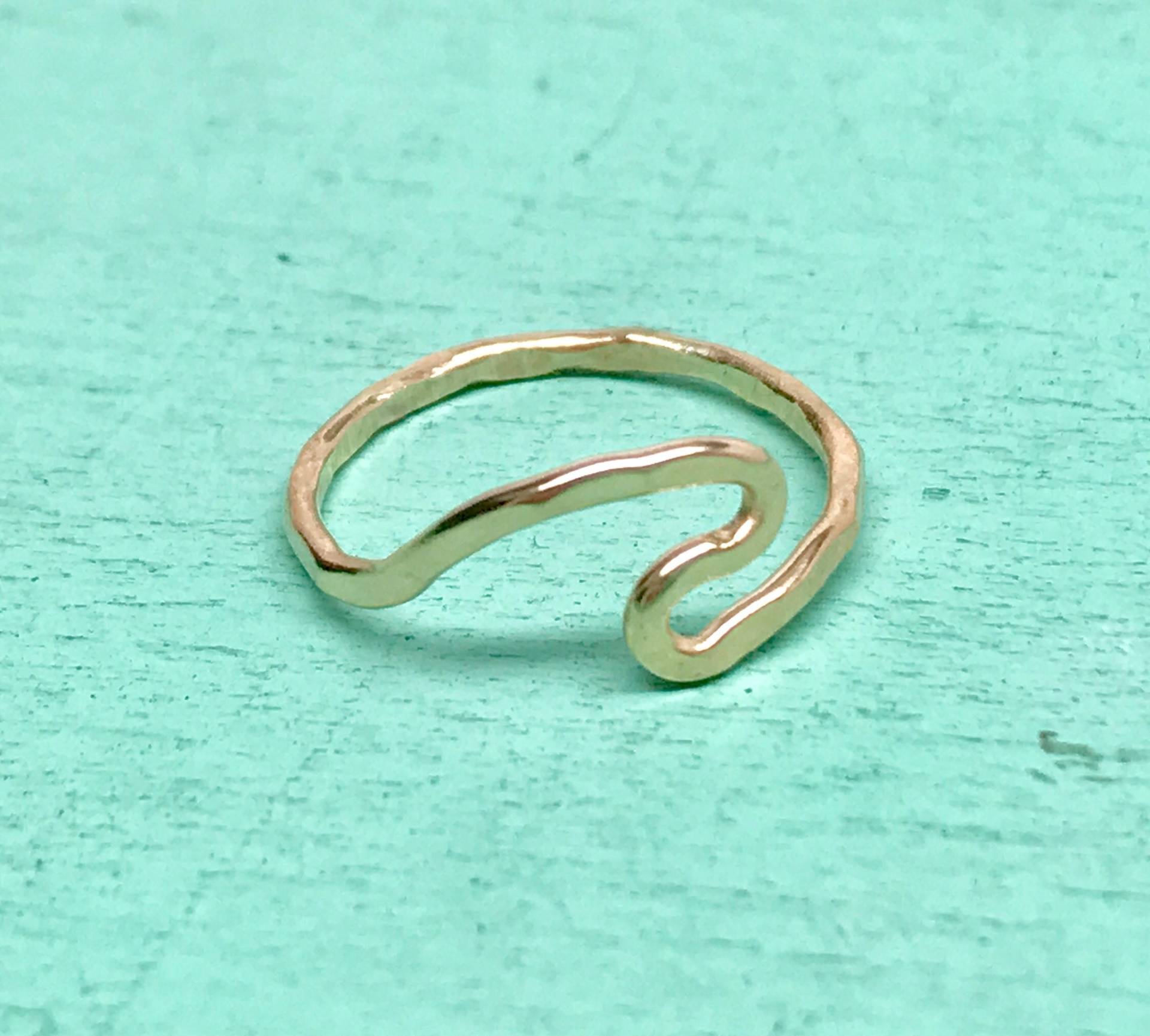 Welle 14K Gf Oder Sterling Silber Welle 14K Gf Oder Sterling Silber von SparrowSeas