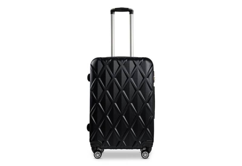 Sparsando Hartschalen-Trolley Hartschalen-Kofferset Premium-Qualität ABS-Gepäcktrolley&Design-Muster, 4 x 360° Zwillings Rollen, 360° drehbare 4 Rollen Teleskopgriff wasserdicht Sparsando Hartschalen-Trolley Hartschalen-Kofferset Premium-Qualität ABS-Gepäcktrolley&Design-Muster, 4 x 360° Zwillings Rollen, 360° drehbare 4 Rollen Teleskopgriff wasserdicht von Sparsando