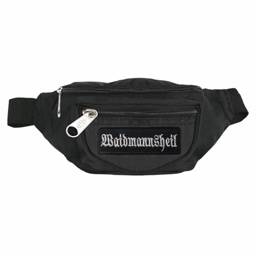 Bauchtasche Body Bag Waidmannsheil mit wechselbarem Patch Jäger Jagen Hobby von Spaß Kostet
