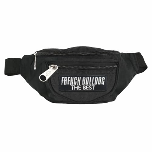 Bauchtasche Futterbeutel French Bulldog mit wechselbarem Patch Hunde Rasse Bauchtasche Futterbeutel French Bulldog mit wechselbarem Patch Hunde Rasse von Spaß Kostet