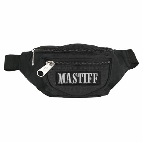 Bauchtasche Futterbeutel Mastiff mit wechselbarem Patch Hunde Rasse von Spaß Kostet