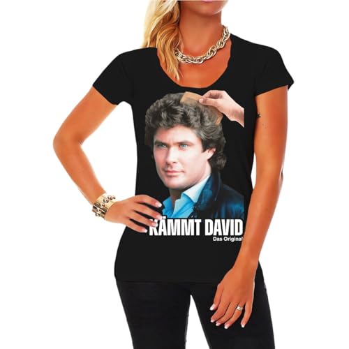Damen Mädchen T-Shirt Kämmt David Fun Spass lustig witzig Crazy Motive sprüche Größe XS - XXL von Spaß Kostet