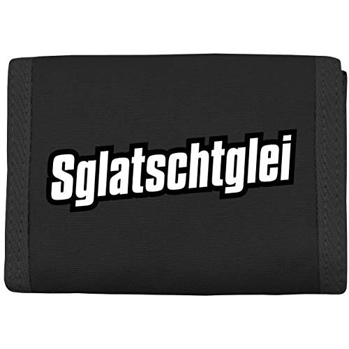 Geldbörse mit Aufnäher Sglatschtglei von Spaß Kostet