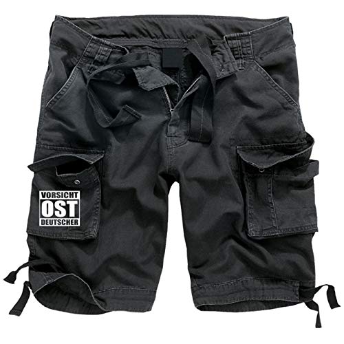 Herren Kurze Armee Hose Vorsicht OST Deutscher S bis 7XL Osten DDR Ostdeutschland von Spaß Kostet