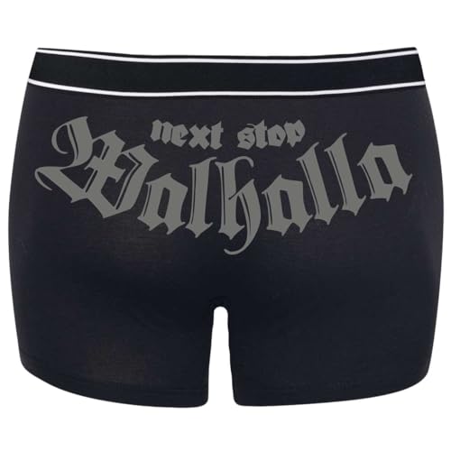 Herren Männer Boxershorts Next Stop Walhalla lustige Sprüche Herren Männer Boxershorts Next Stop Walhalla lustige Sprüche von Spaß Kostet