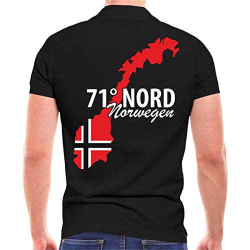 Herren Poloshirt Polohemd 71 Grad Nord NORWEGEN Angler Motive männer Jungs Herren Poloshirt Polohemd 71 Grad Nord NORWEGEN Angler Motive männer Jungs von Spaß Kostet