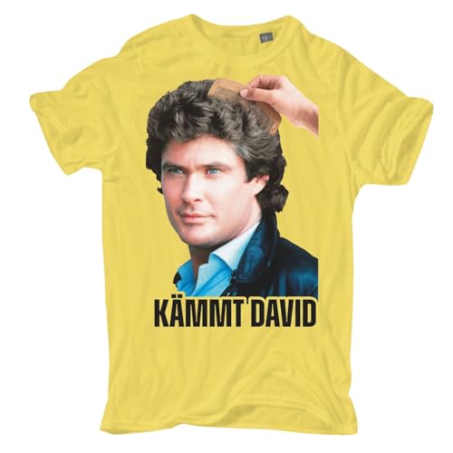 Herren T-Shirt Kämmt David lustige Motive Sprüche Fun Spass Memes witzig Größe S - 5XL von Spaß Kostet