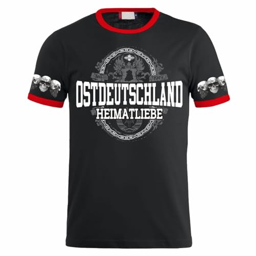 Herren T-Shirt Ostdeutschland Heimatliebe S bis 5XL Männer Heimat DDR Osten von Spaß Kostet