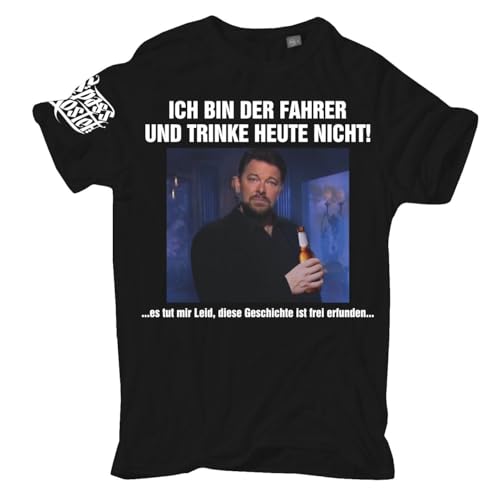 Herren T-Shirt Saufen Motive Ich Bin Heute der Fahrer und trinke Nichts Promille Größe S - 5XL von Spaß Kostet
