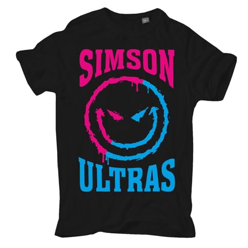 Herren T-Shirt Simson Ultras S bis 5XL Jungs ostdeutschland simme DDR Motorrad von Spaß Kostet
