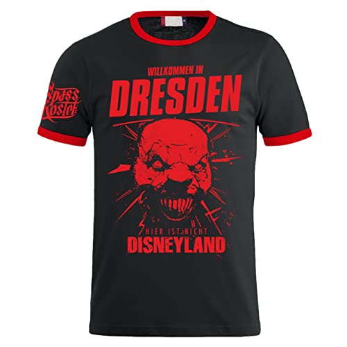 Herren T-Shirt Willkommen in Dresden Ultras Osten Größe S - 5XL von Spaß Kostet