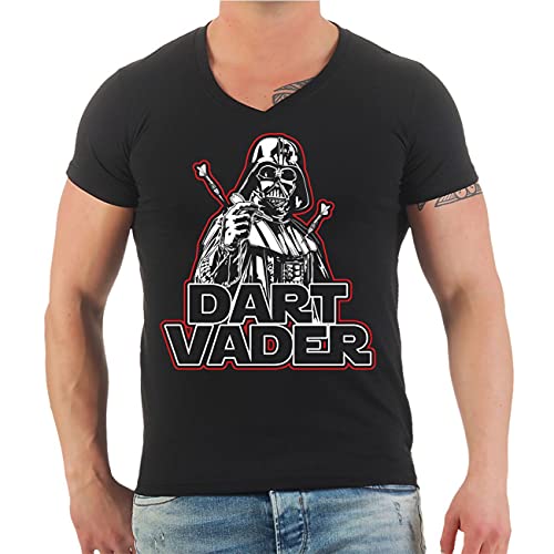 Herren Tshirt Dart Vader lustige Darts Sprüche Motive Größe S - 5XL von Spaß Kostet