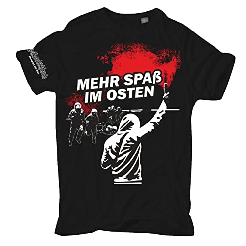 Herren Tshirt Ostdeutschland Mehr Spaß im Osten Größe M - 5XL von Spaß Kostet