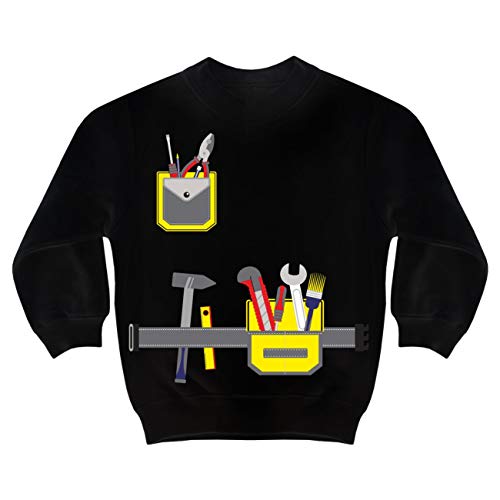 Junge Jungs Pullover Handwerker Werkzeug Motive Kostüm von Spaß Kostet