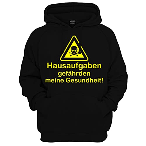 Jungen Mädchen Kapuzenpullover Schule Sprüche Nein zu Hausaufgaben von Spaß Kostet