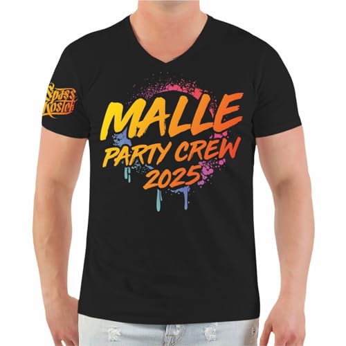 Männer Jungen T-Shirt Malle Party Crew 2025 Mallorca Motive sprüche Mannschaft Männer Jungen T-Shirt Malle Party Crew 2025 Mallorca Motive sprüche Mannschaft von Spaß Kostet