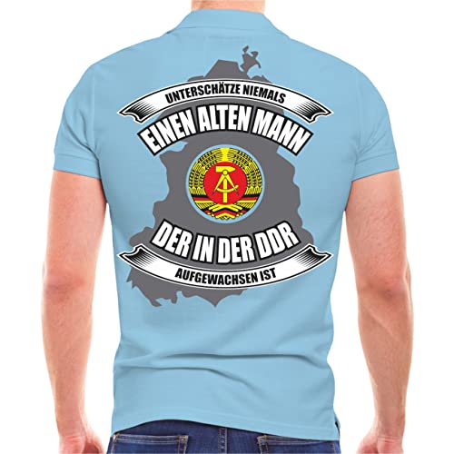 Männer Polo Shirt Text (mit Rückendruck) Größe S - 5XL von Spaß Kostet