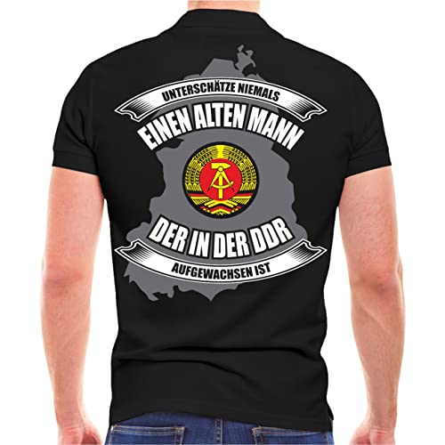 Männer Polo Shirt Text (mit Rückendruck) Größe S - 5XL von Spaß Kostet