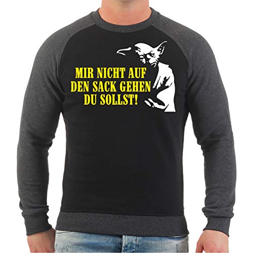 Männer Sweatshirt Mir Nicht auf den Sack gehen du sollst Fun Spass Größe S - 4XL von Spaß Kostet