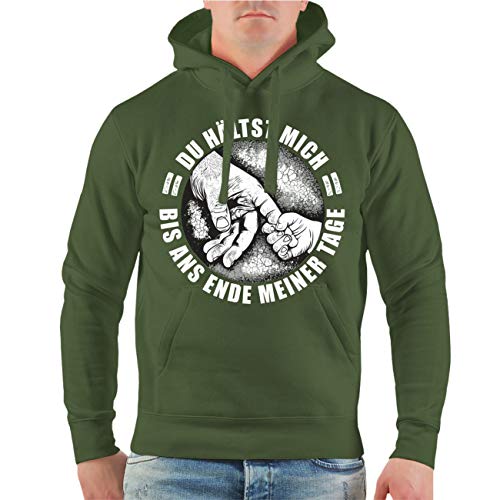 Männer und Herren Kapuzenpullover Vater Papa Sohn Tochter DU HÄLTST Mich BIS ANS Ende MEINER Tage Größe S - 5XL Männer und Herren Kapuzenpullover Vater Papa Sohn Tochter DU HÄLTST Mich BIS ANS Ende MEINER Tage Größe S - 5XL von Spaß Kostet