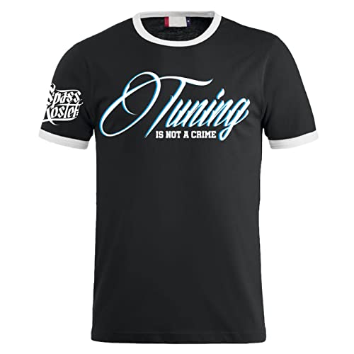 Männer und Herren T-Shirt Tuning is not a Crime (mit Rückendruck) Größe S - 5XL von Spaß Kostet