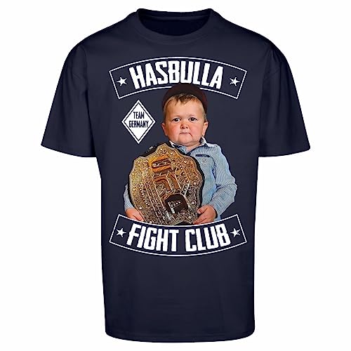 Oversize T-Shirt Hasbulla Fight Club Team Germany S bis 5XL von Spaß Kostet